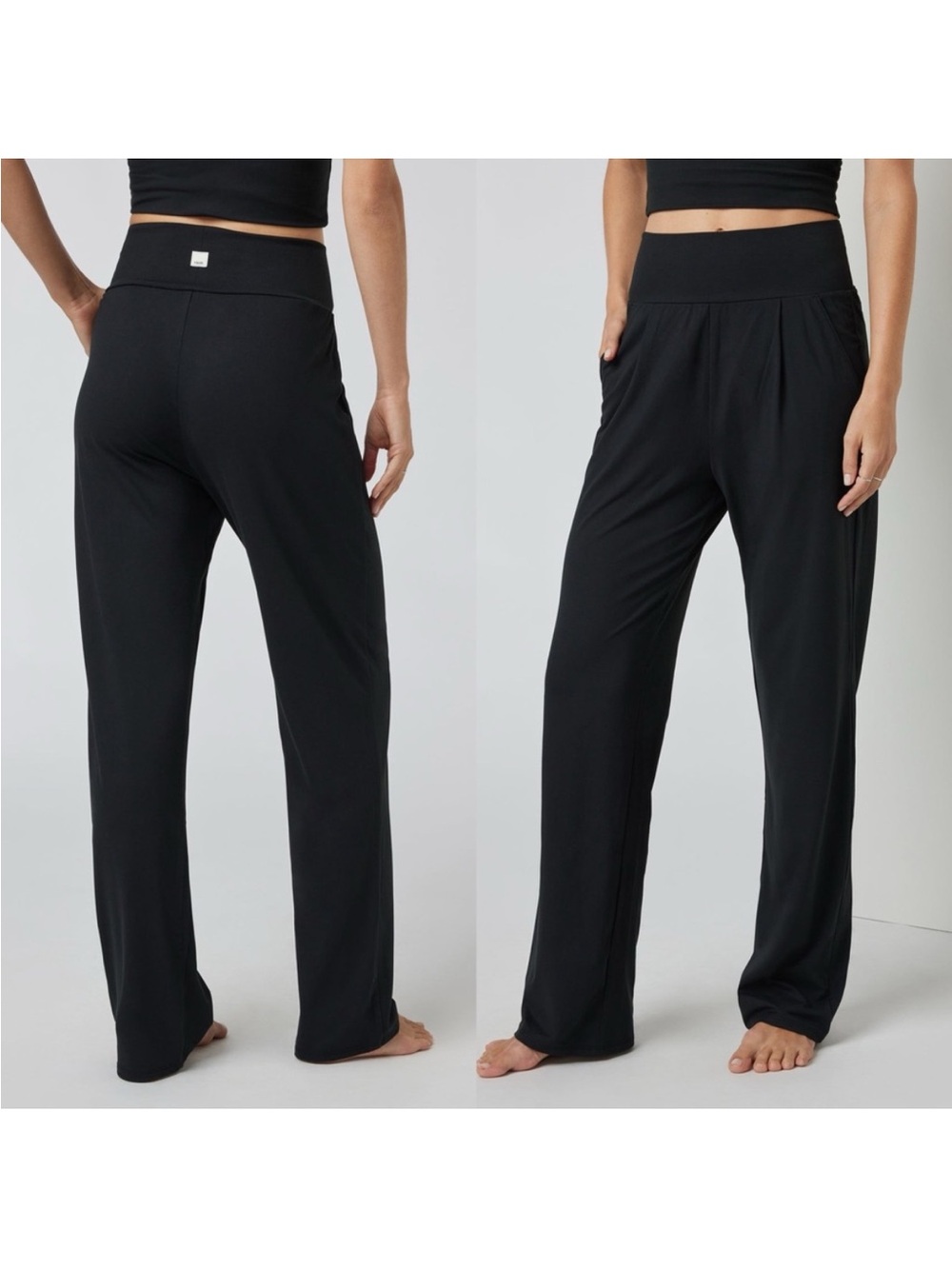 Vuori Lux at Ease Straight Leg Pant Black
